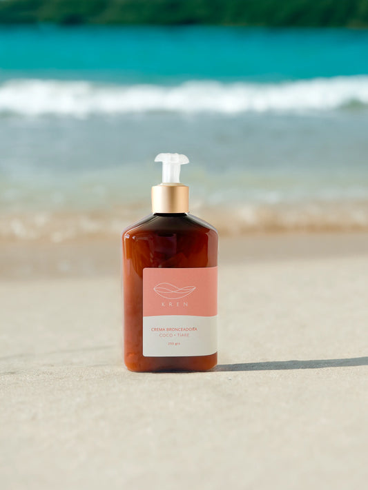 Crema Bronceadora Coco · Tiare