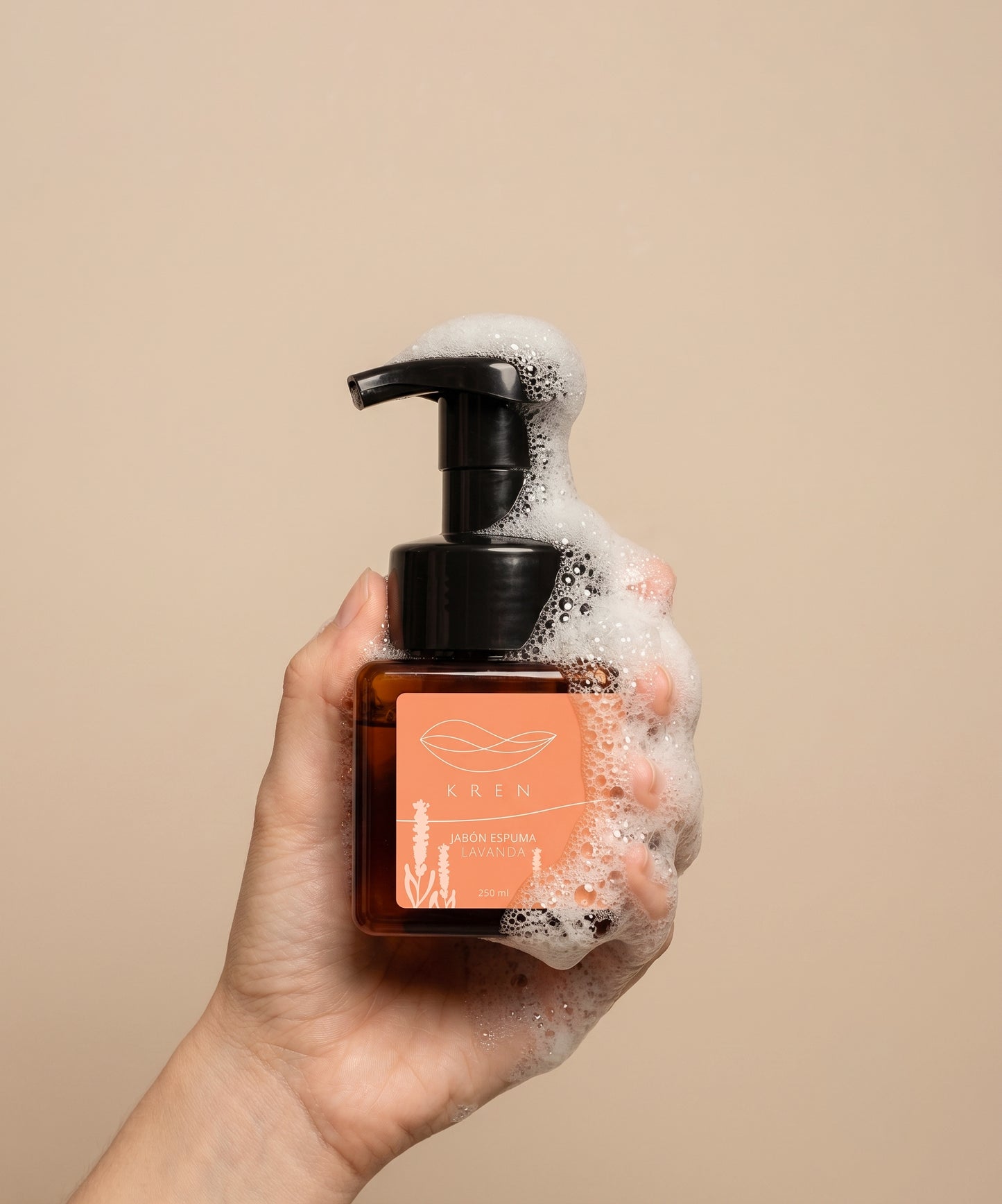 Jabón Espuma Lavanda 250 ml