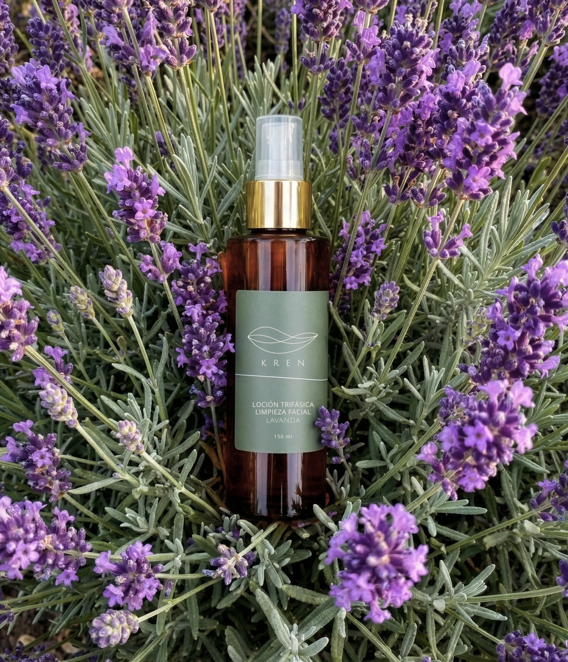 Loción Trifásica Limpieza Facial Lavanda