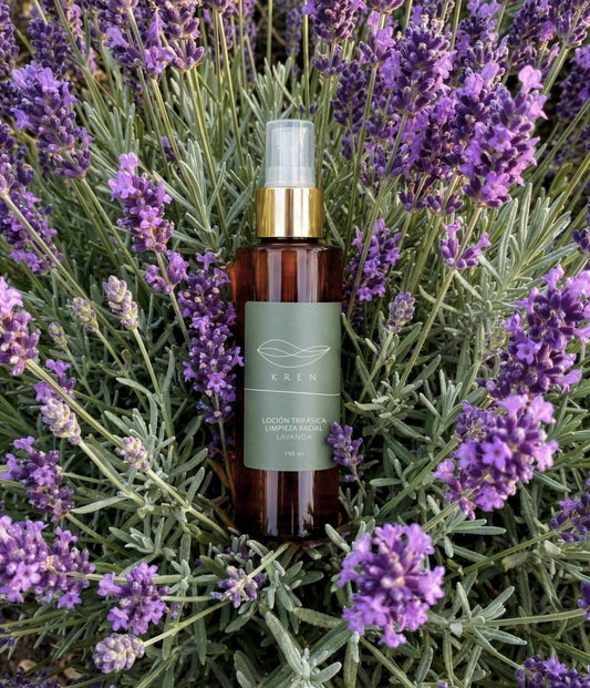 Loción Trifásica Limpieza Facial Lavanda