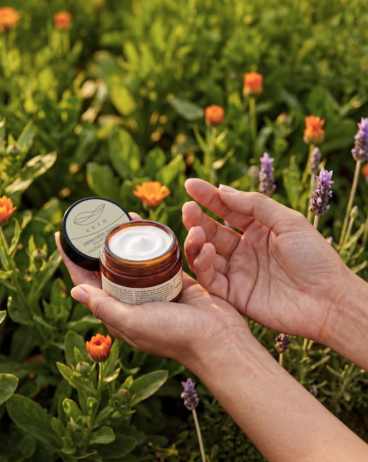 Crema Día Antiage Silver Caléndula · Lavanda
