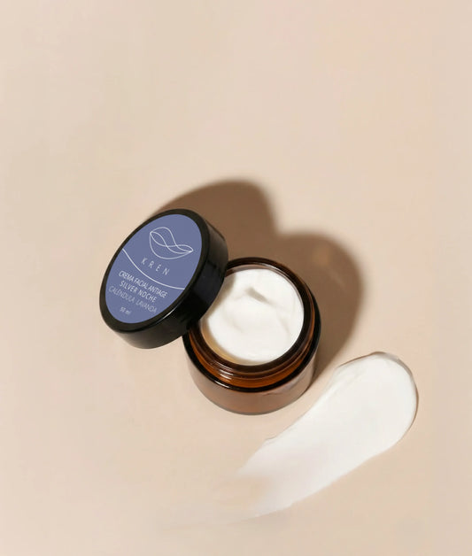 Crema Facial Noche Antiage Silver Caléndula · Lavanda