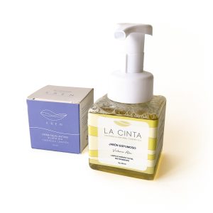 Crema facial silver día + Jabón espumoso