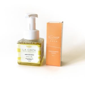 Crema Manos + Jabón espumoso